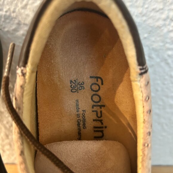 Vintage Birkenstock footprints Padua lace up oxfords size 36 - Picture 7 of 10